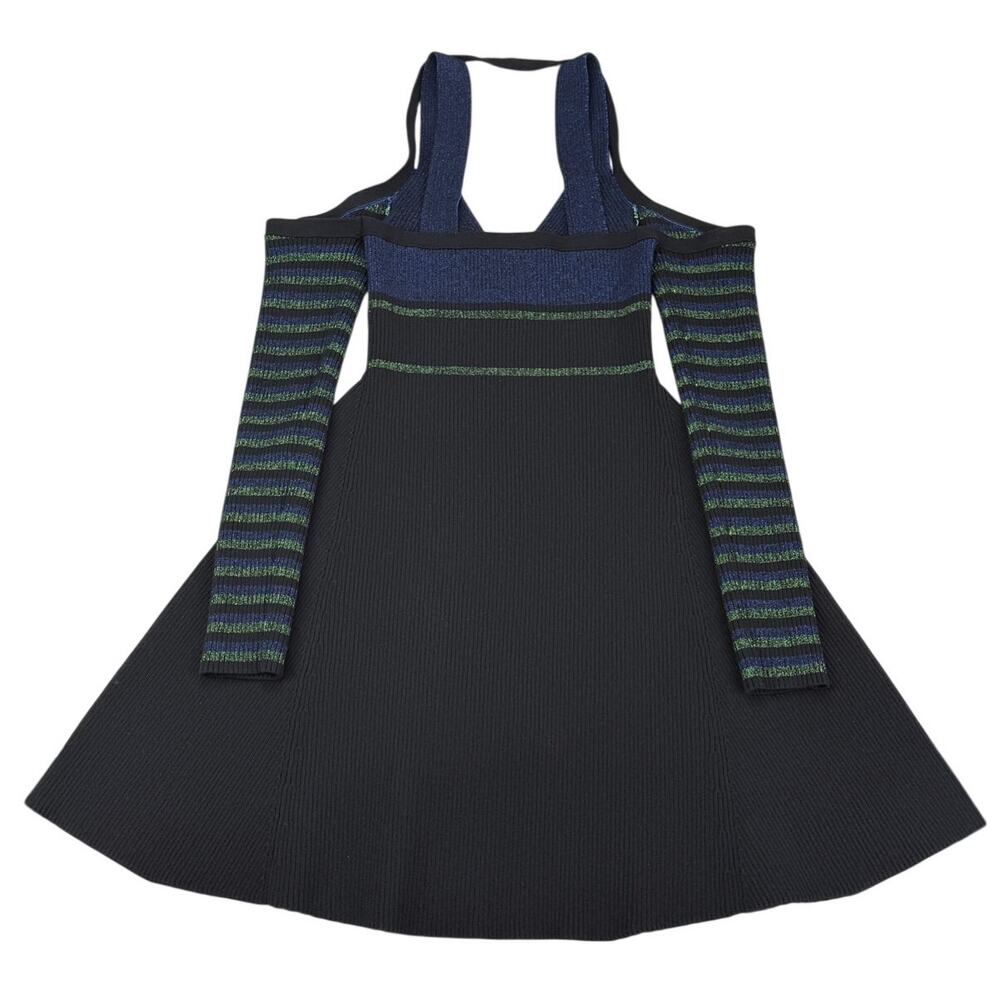 NWT OPENING CEREMONY Striped Flare Dress Size Medium - Picture 8 of 9